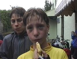 Casper does his interview at The Street, Olveston
